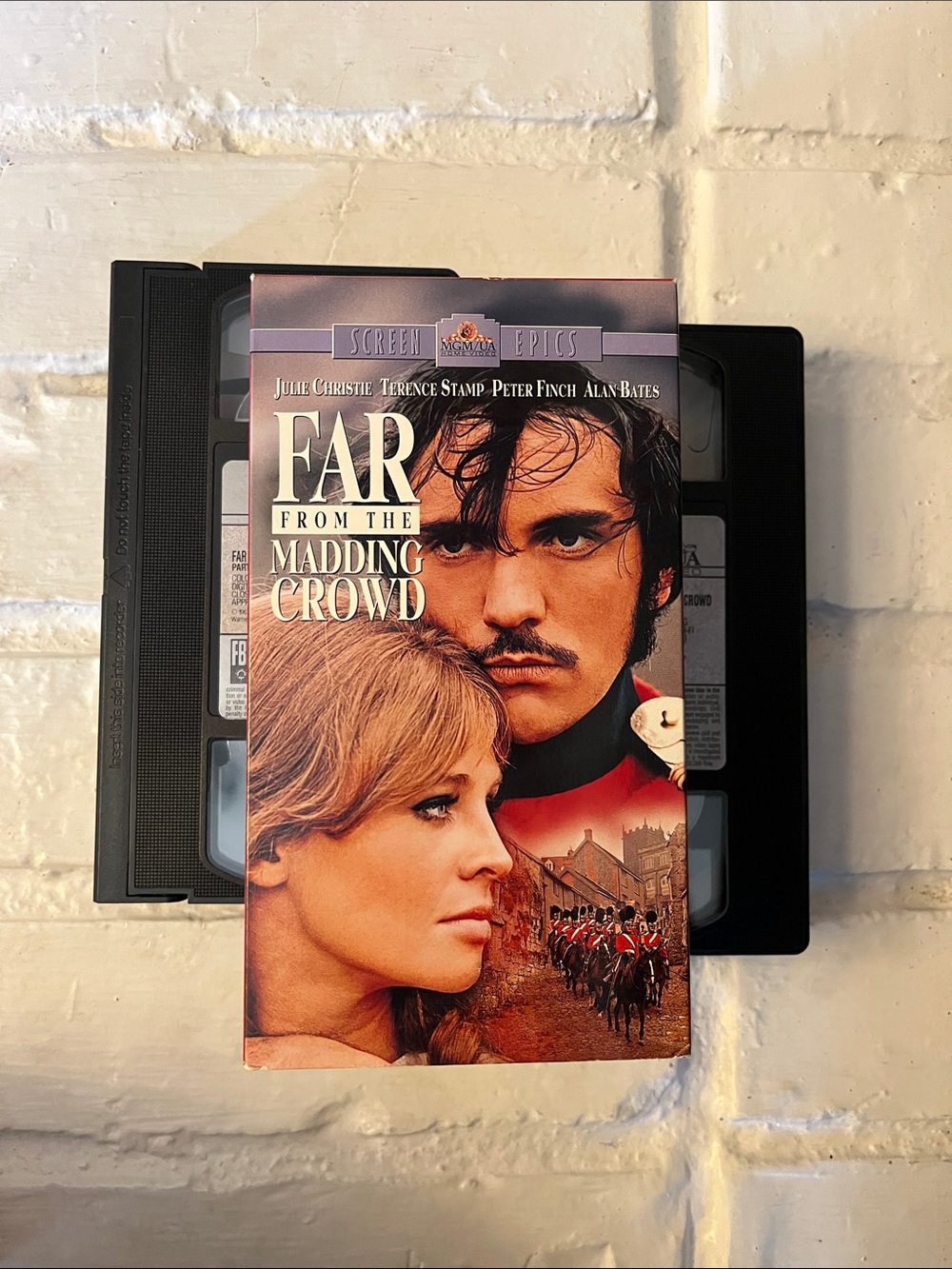 VHS tapes “Far From The Madding Crowd” sensuous film classic from 1967